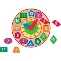 Melissa & Doug Shape Sorting Clock