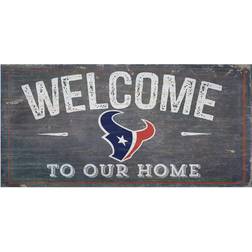 Fan Creations Houston Texans Welcome To Our Home Sign