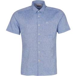 Barbour Nelson Short Sleeve Summer Shirt - Blue