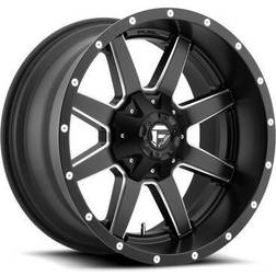 Fuel maverick 16x6.5 6x130 48et 84.10mm matte black milled wheel