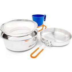 Gsi Glacier Stainless 1 Person Mess Kit