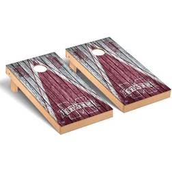 Victory Tailgate Mississippi State Bulldogs Weathered Triangle Cornhole Board Set