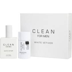 Clean White Vetiver Gift Box Set 3.4 Oz 100 ml