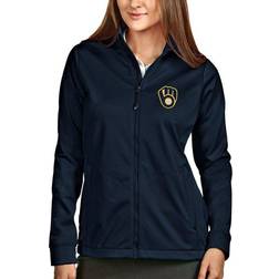 Antigua Milwaukee Brewers Full-Zip Golf Jacket W