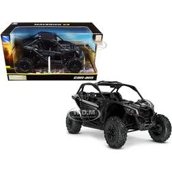 New Ray CAN-AM Maverick X3 ATV Triple Black 1/18 Diecast Model