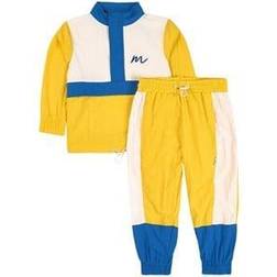 Kuling x Maja Mama Colorblock Träningsställ - Lemon/Klein Blue