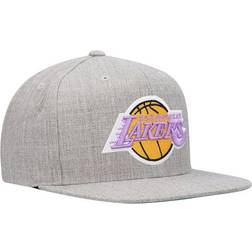 Mitchell & Ness Lakers Team Snapback HWC, Unisex, Ropa, Sombreros y gorras, Gris