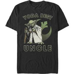 Fifth Sun Star Wars Yoda Best Uncle T-shirt - Black