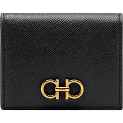 Ferragamo Gancini Compact Wallet - Black