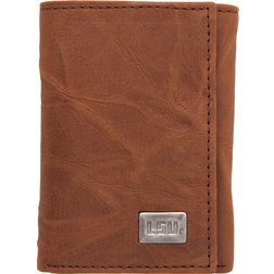 Eagles Wings LSU Tigers Tri-Fold Wallet - Brown