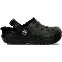 Crocs Toddler Classic Lined Clog - Black