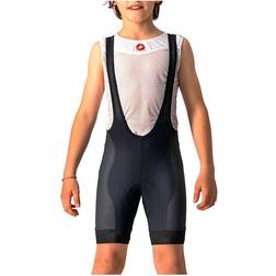 Castelli Competition Bib Shorts Kids - Black/White