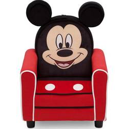 Delta Children Mickey Mouse Figural Upholstered Kids Chair