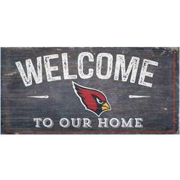 Fan Creations Arizona Cardinals Welcome To Our Home Sign Board