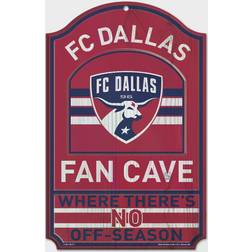 WinCraft FC Dallas Wood Sign Board