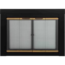 Arrington Fireplace Glass Firescreen Doors - Large