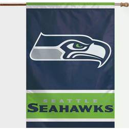 WinCraft Seattle Seahawks Primary Logo Single-Sided Vertical Banner