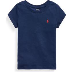 Polo Ralph Lauren Girl Cotton Jersey Tee - Blue