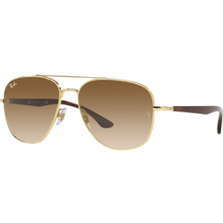 Ray-Ban Unisex Sunglass RB3683 - Couleur de Lentille Brun