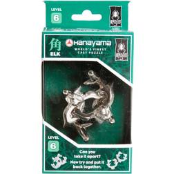 Bepuzzled Elk Hanayama Cast Puzzle Level 6