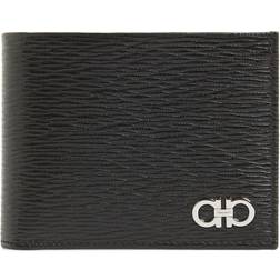 Ferragamo Gancini Wallet - Black/Ferragamo Red
