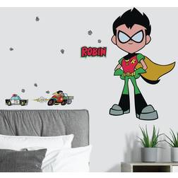 RoomMates Teen Titans GO! Robin Peel and Stick Giant Wall Decals