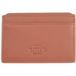 Royce Leather Rfid-Blocking Slim Credit Card Case