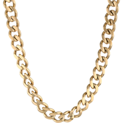 Lynx Curb Chain Necklace - Gold