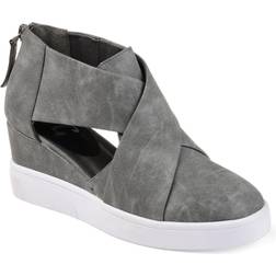Journee Collection Seena W - Grey