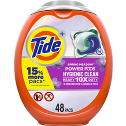 Tide Hygienic Clean Heavy Duty 10X Power Pods Spring Meadow Scent 48pcs