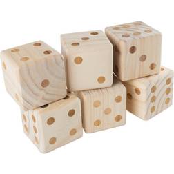 Hey! Play! Giant Outdoor Wooden Yard Dice Set