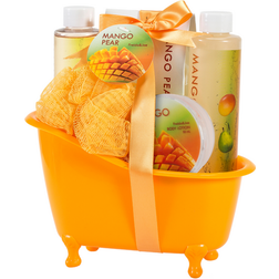 Freida & Joe Mango Pears Tub Spa Bath Set 5-pack