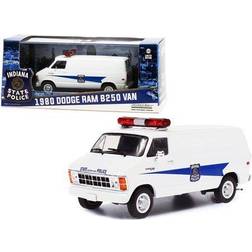 GreenLight COLLECTIBLES DODGE Ram B250 Van Indiana State Police 1980 1/43