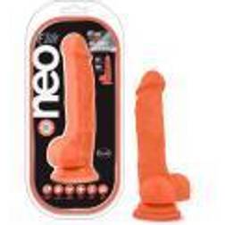 Blush Novelties Neo Elite 7 Inch Silicone Dual Density Cock With Balls