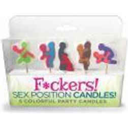 Kheper Games Fuckers Sex Position Candles Set of 5