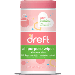 Dreft Gentle Clean Multi-Surface Wipes 70pcs