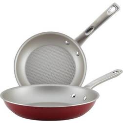 Ayesha Curry Porcelain Enamel Nonstick Frying Pan Set