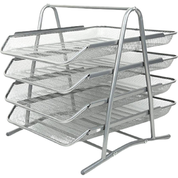 Mind Reader 4-Tier Mesh File Organizer