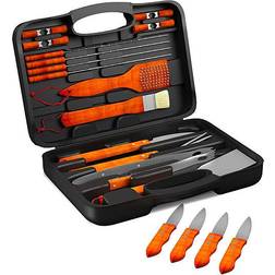 HomeComplete BBQ Tool Set - 22pcs