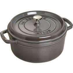 Staub Round Cocotte with lid 2 Parts 3.8 L