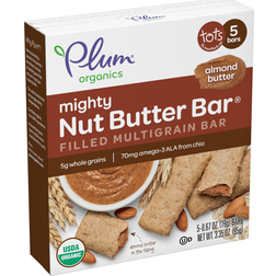 Plum Organics Almond Butter Bar 95g 5pcs