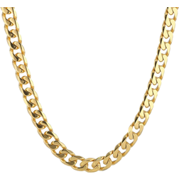 Lynx Curb Chain Necklace - Gold