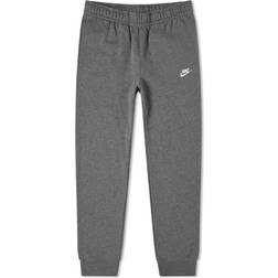 Nike Sportswear Club Fleece Joggers - Charcoal Heather/Anthracite/White