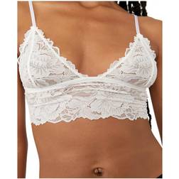 Free People Everyday Lace Longline Bralette - Ivory