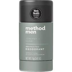 Method Men Aluminum Free Juniper & Sage Deo Roll-on 2.6oz