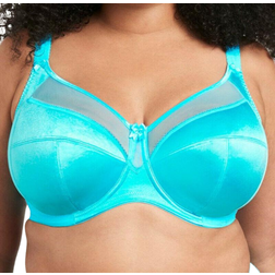 Goddess Keira Banded Bra - Aqua