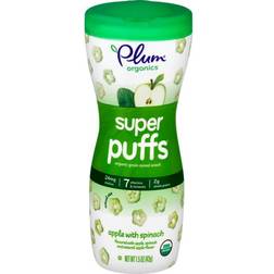 Plum Organics Super Puffs Apple with Spinach Cereal Snack 42g