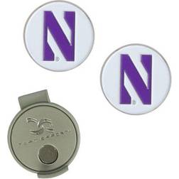 Team Effort Northwestern Wildcats Hat Clip & Ball Markers Set