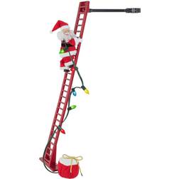 Decor Super Climbing Santa Red