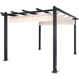 Aleko Grape Trellis Pergola 9x9 ft